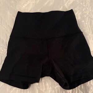 lululemon athletica Black High-Waisted Shorts